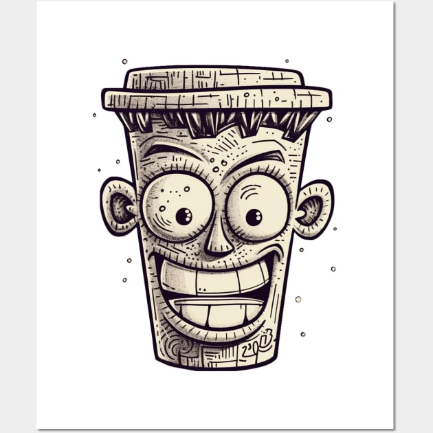 Coffeeguy Wall Art by stkUA